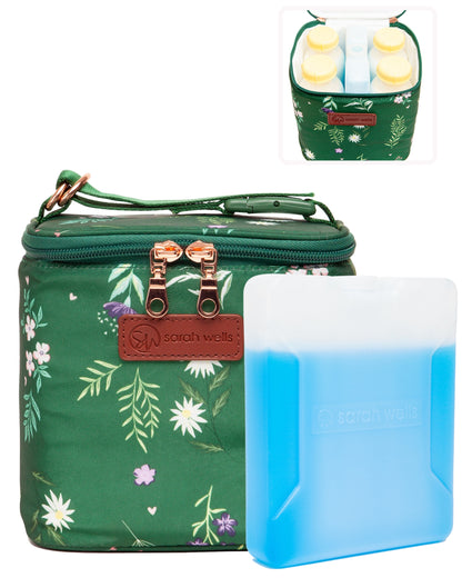 Sarah Wells Cold Gold Breastmilk Cooler – Insulated Milk Storage &amp; Ice Pack – Machine Washable for Moms