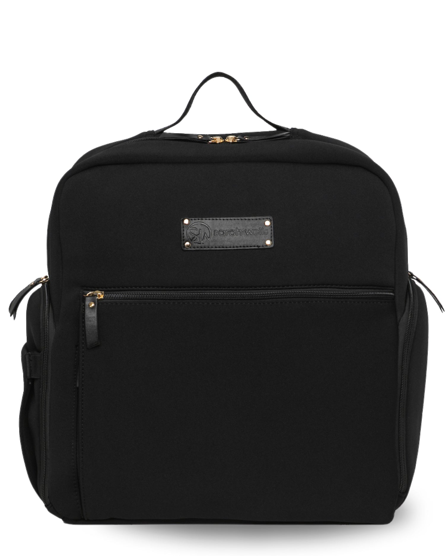 Sarah Wells Fiona Breast Pump Backpack – Neoprene, Machine Washable Bag with Insulated Storage, Laptop Sleeve &amp; Straps