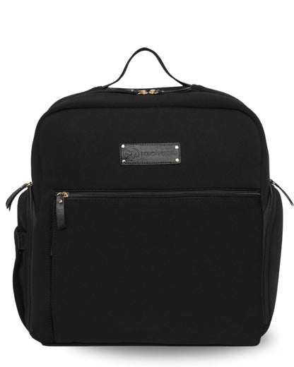 Sarah Wells Fiona Breast Pump Backpack – Neoprene, Machine Washable Bag with Insulated Storage, Laptop Sleeve &amp; Straps