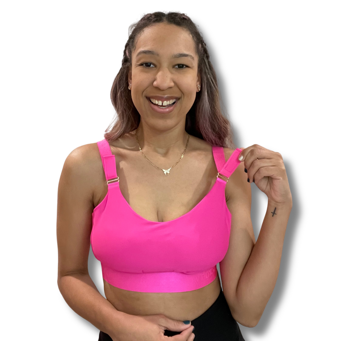 Journey Hands Free Pumping Bra (Hot Pink)