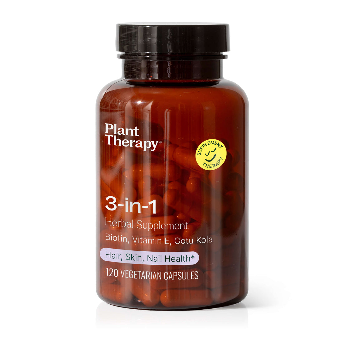 3-in-1 Hair, Skin &amp; Nails Herbal Supplement - 120 Capsules