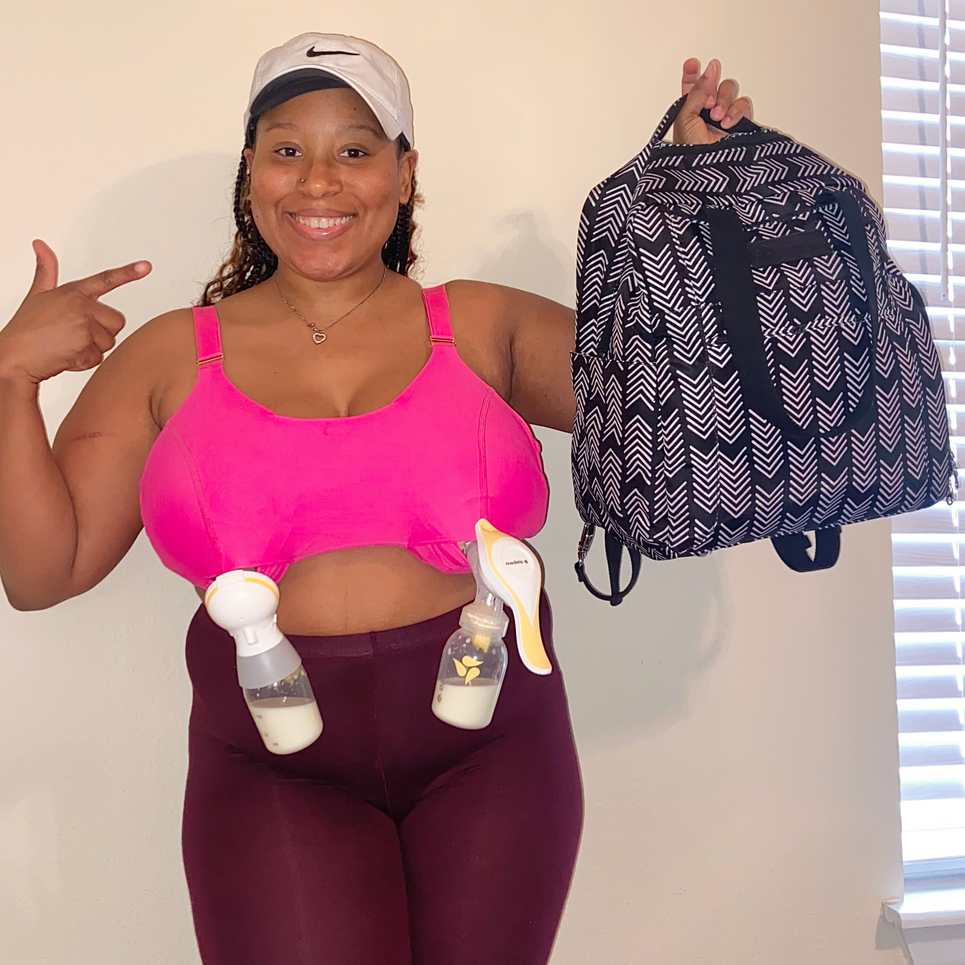 Breast pump backpack deals