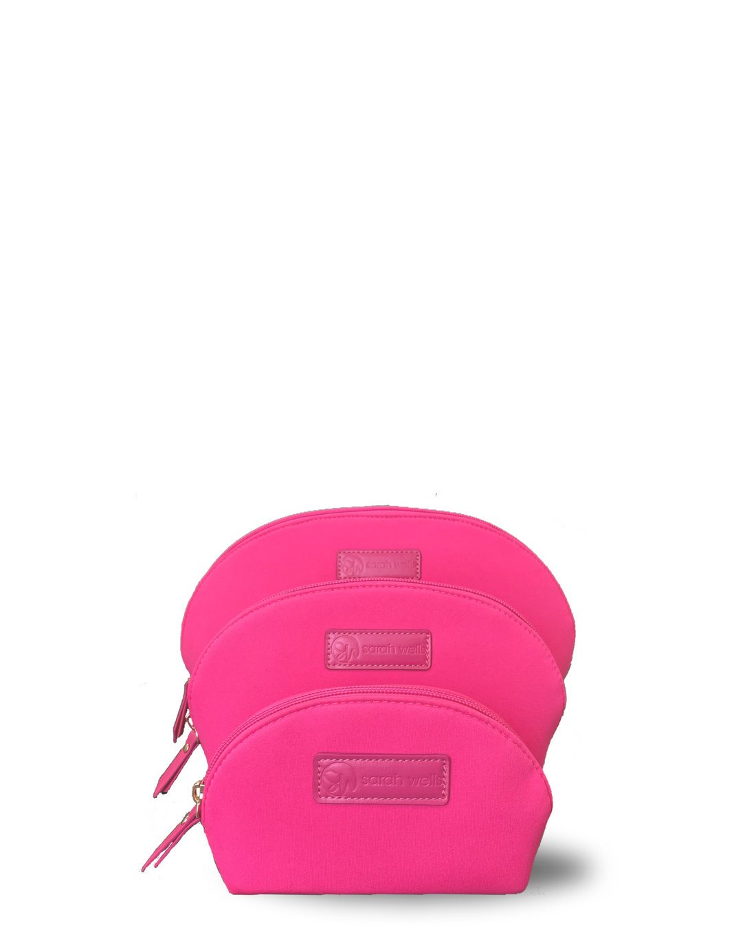 PackSWell Neoprene 3 Nesting Bags (Hot Pink)