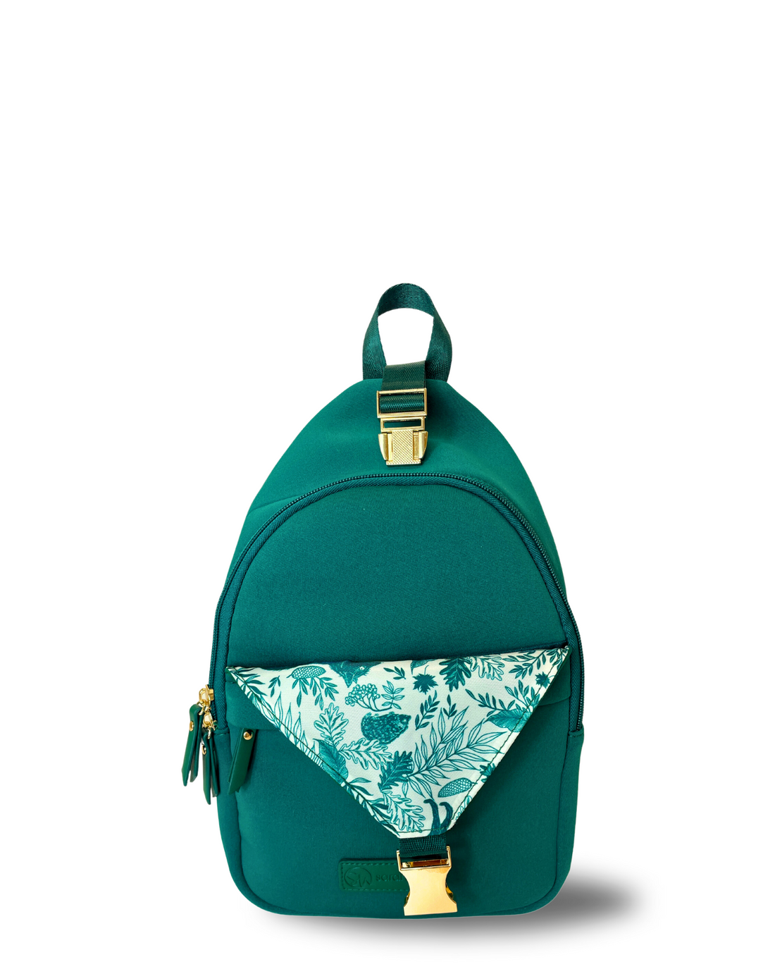 Allie Breast Pump Sling Bag (Forrest Green)