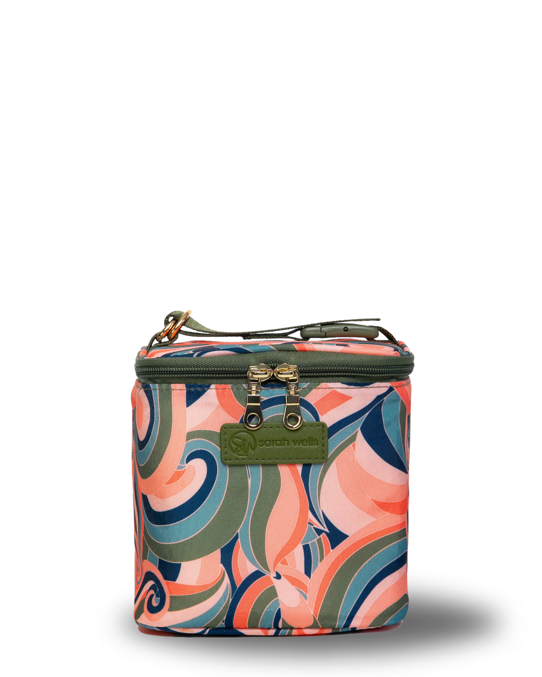 Cold Gold Breastmilk Cooler Bag (Ice Pack Included) (Groovy)