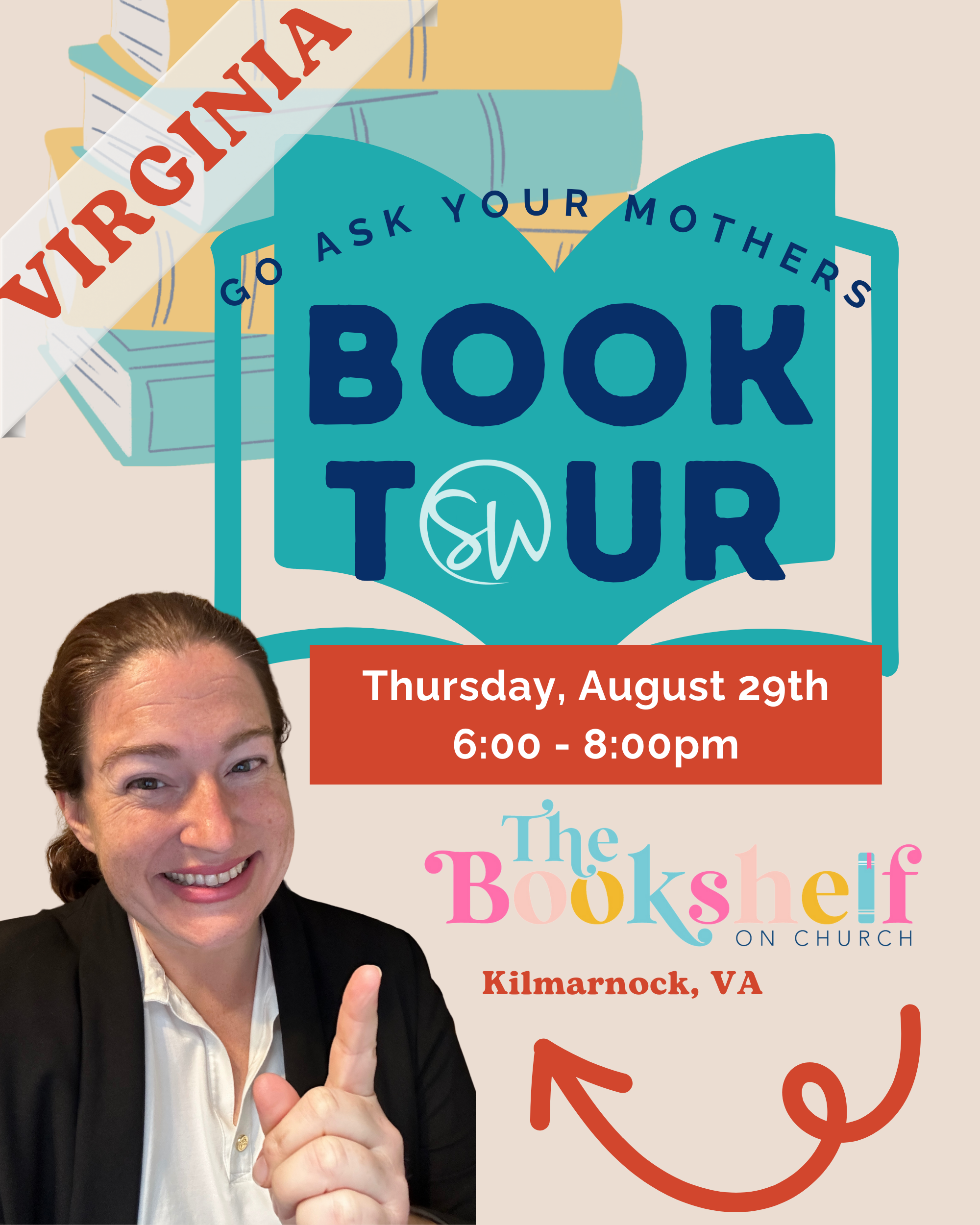 Kilmarnock, VA - August 29th @ 6pm Author Event - Ticket