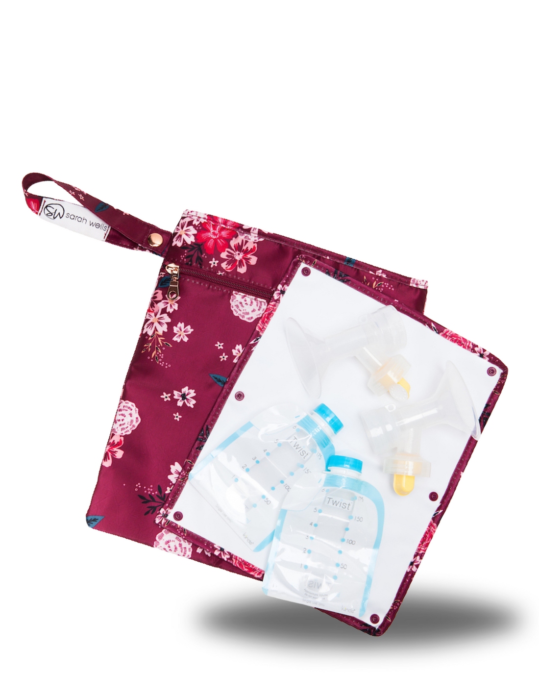 Pumparoo (Berry Bloom) / Breast Pump Bags &amp; Accessories from Sarah Wells