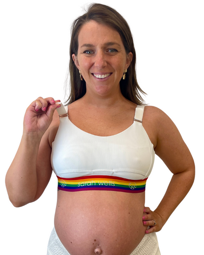 Journey Hands Free Pumping Bra (Rainbows)