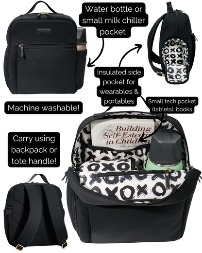 Fifi Mini Backpack (Black)