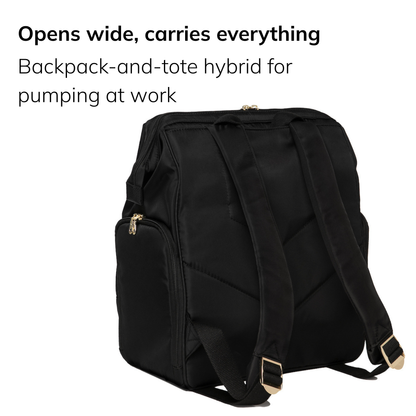 Norah Breast Pump Backpack (Black)