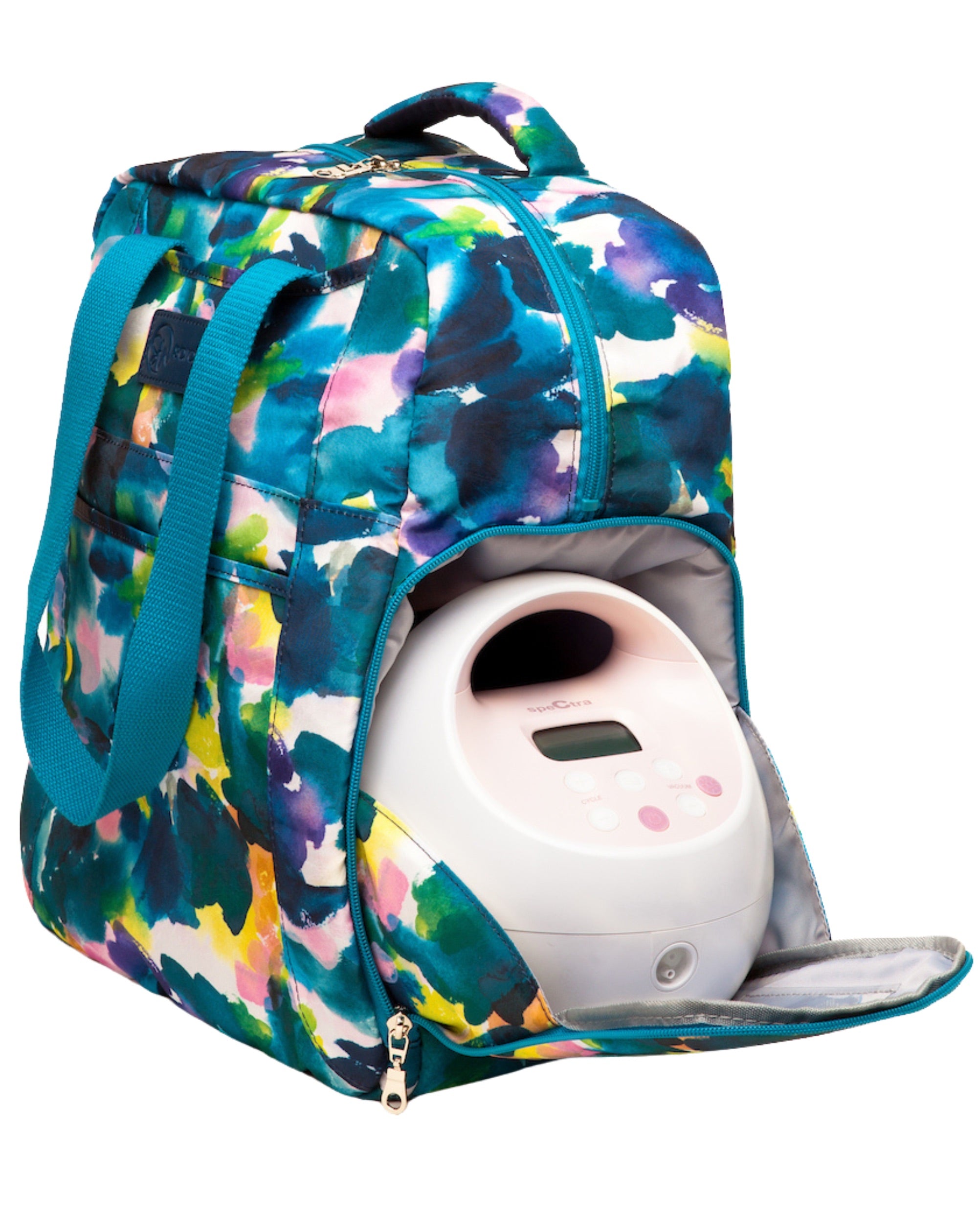 Sarah Wells Kelly Breast Pump Backpack &amp; Tote  – Insulated Pocket, Laptop Sleeve &amp; Easy-Clean Interior – Fits All Pumps for Moms