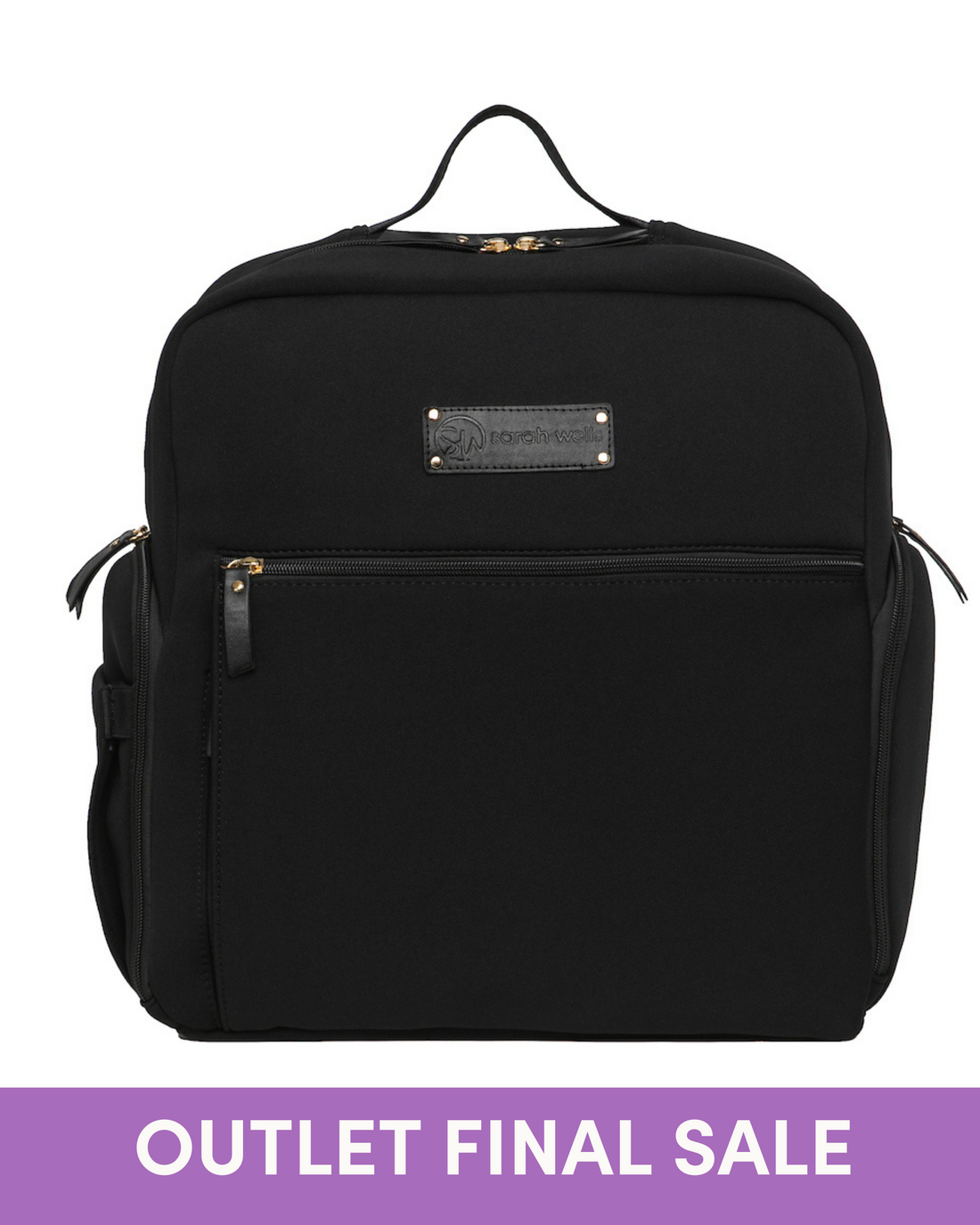 OUTLET Fiona Backpack (Black)