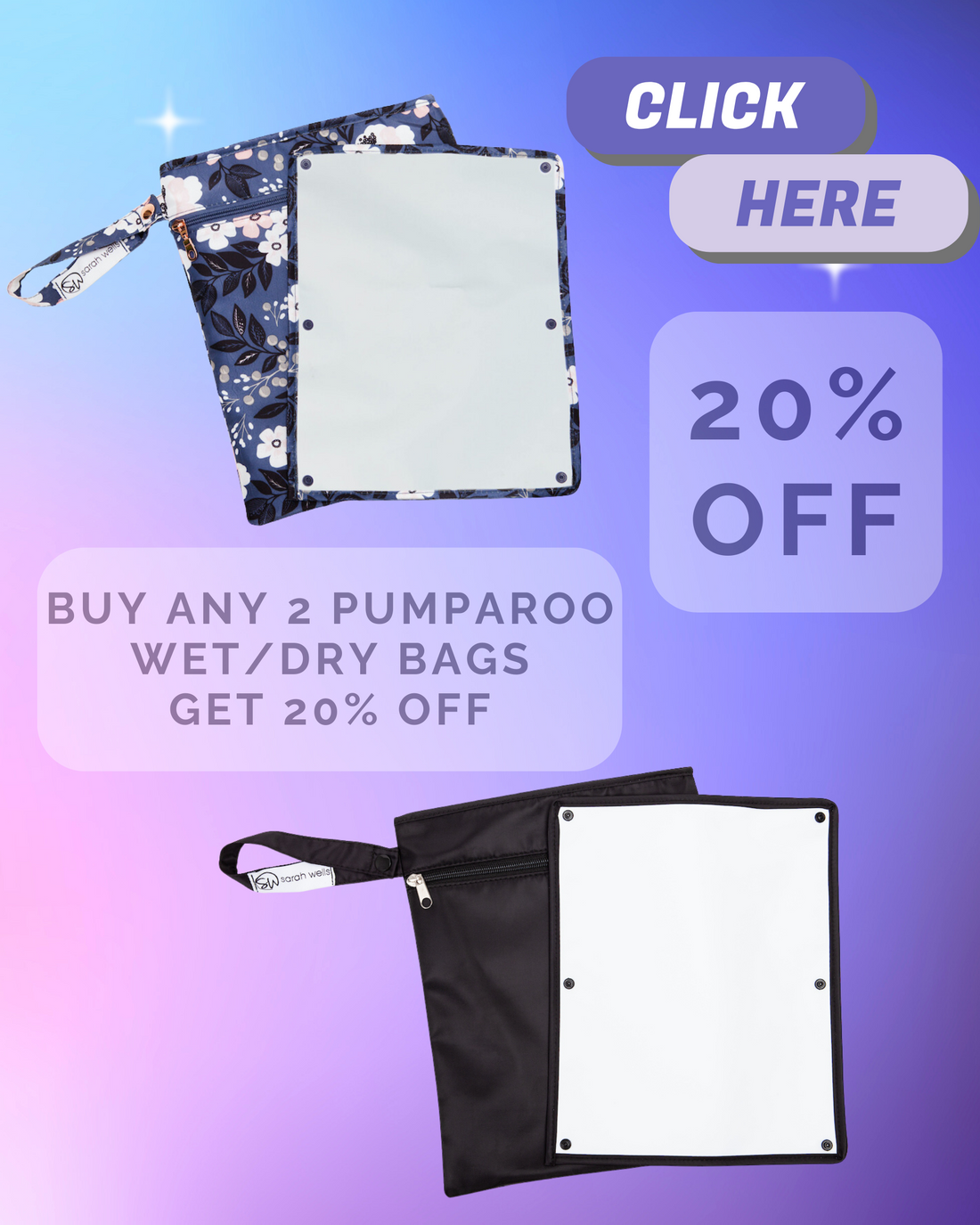 Buy Any 2 Get 20% Off Pumparoo Pack