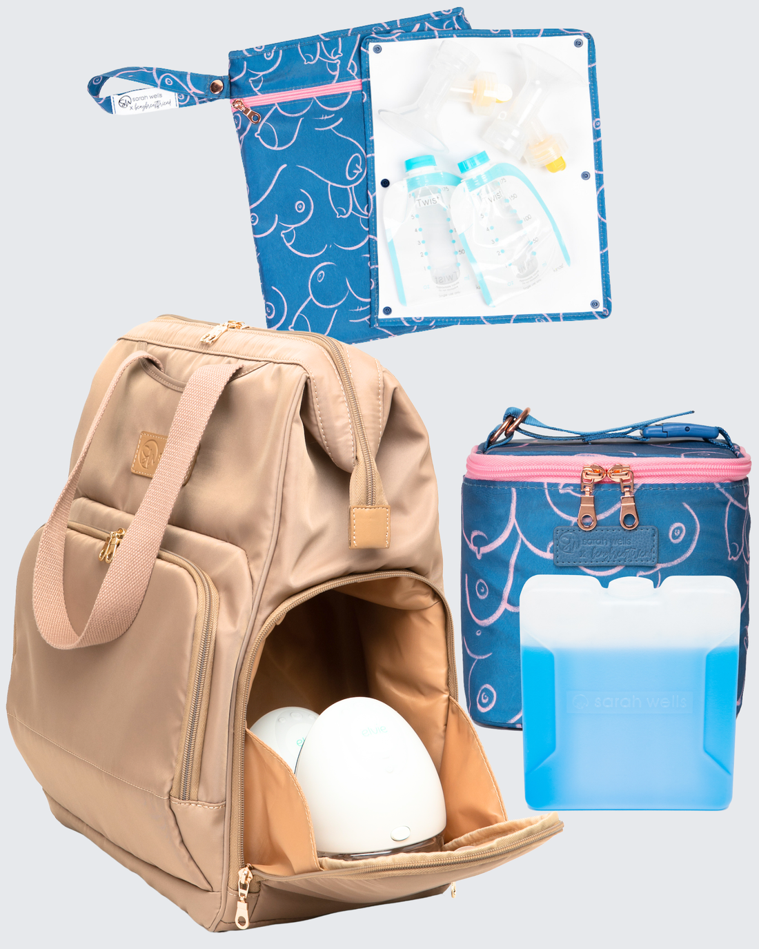 Norah Backpack + @BeMyBreastfriend Bundle