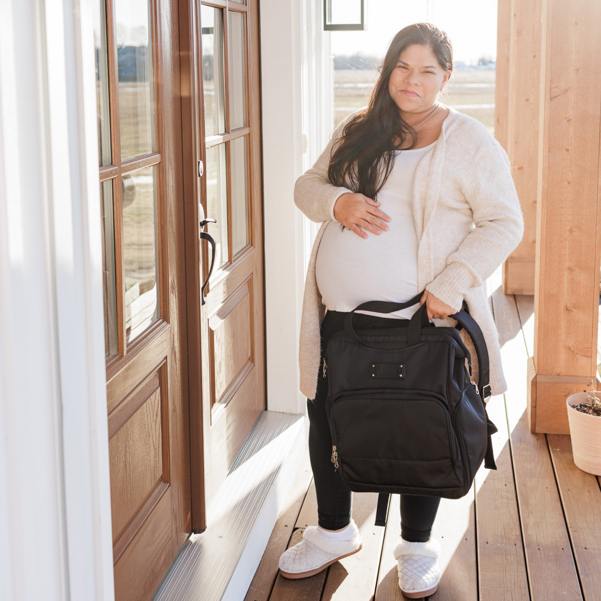 Norah Breast Pump Backpack (Black)