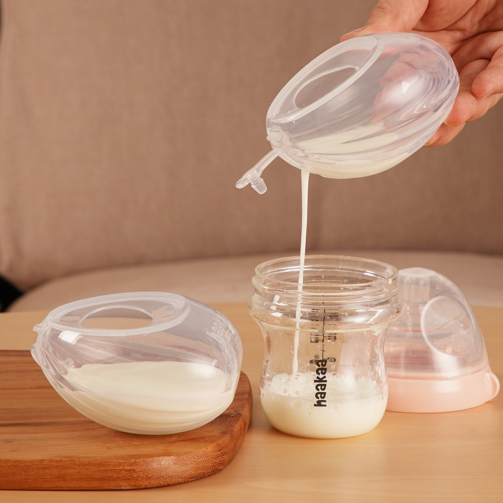 Haakaa Shell Wearable Silicone Breast Pump Hands Free and