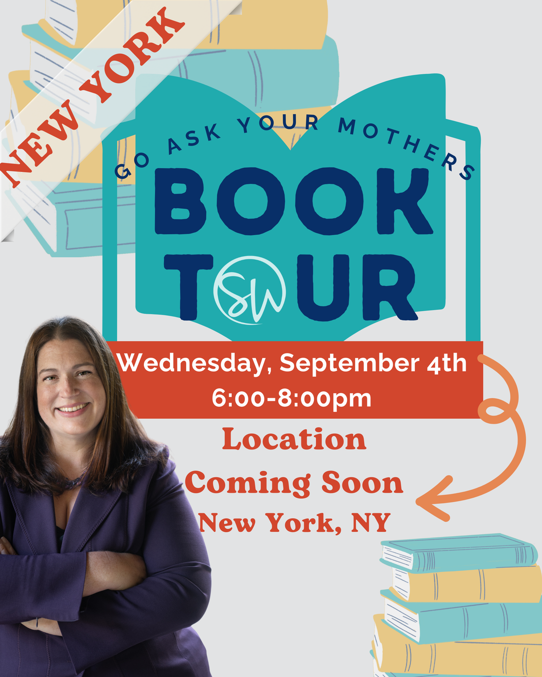 New York, NY - September 4th @ 6pm Book Tour Event - FREE Ticket