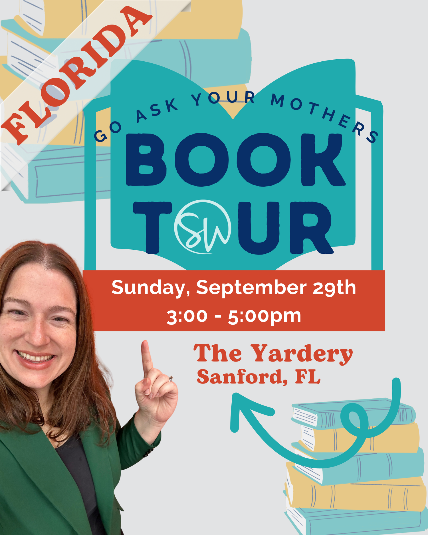 Sanford, FL - September 29th @ 3pm Book Tour Event - FREE Ticket