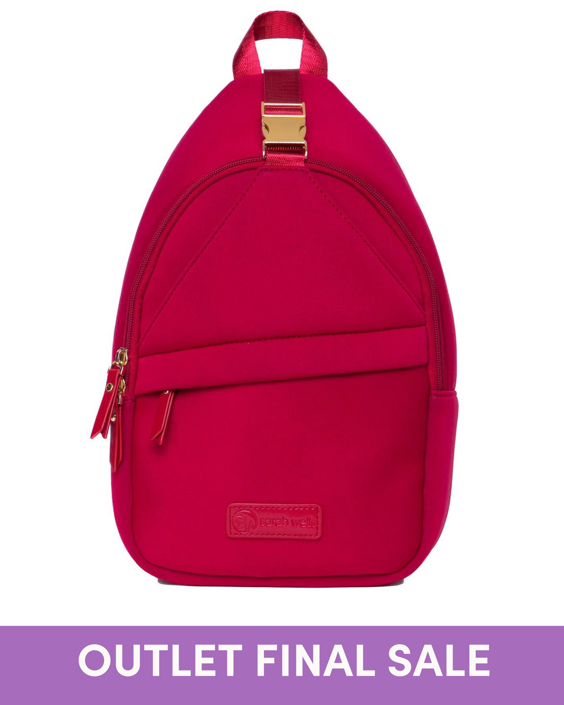 OUTLET Allie Breast Pump Sling Bag (Ruby)