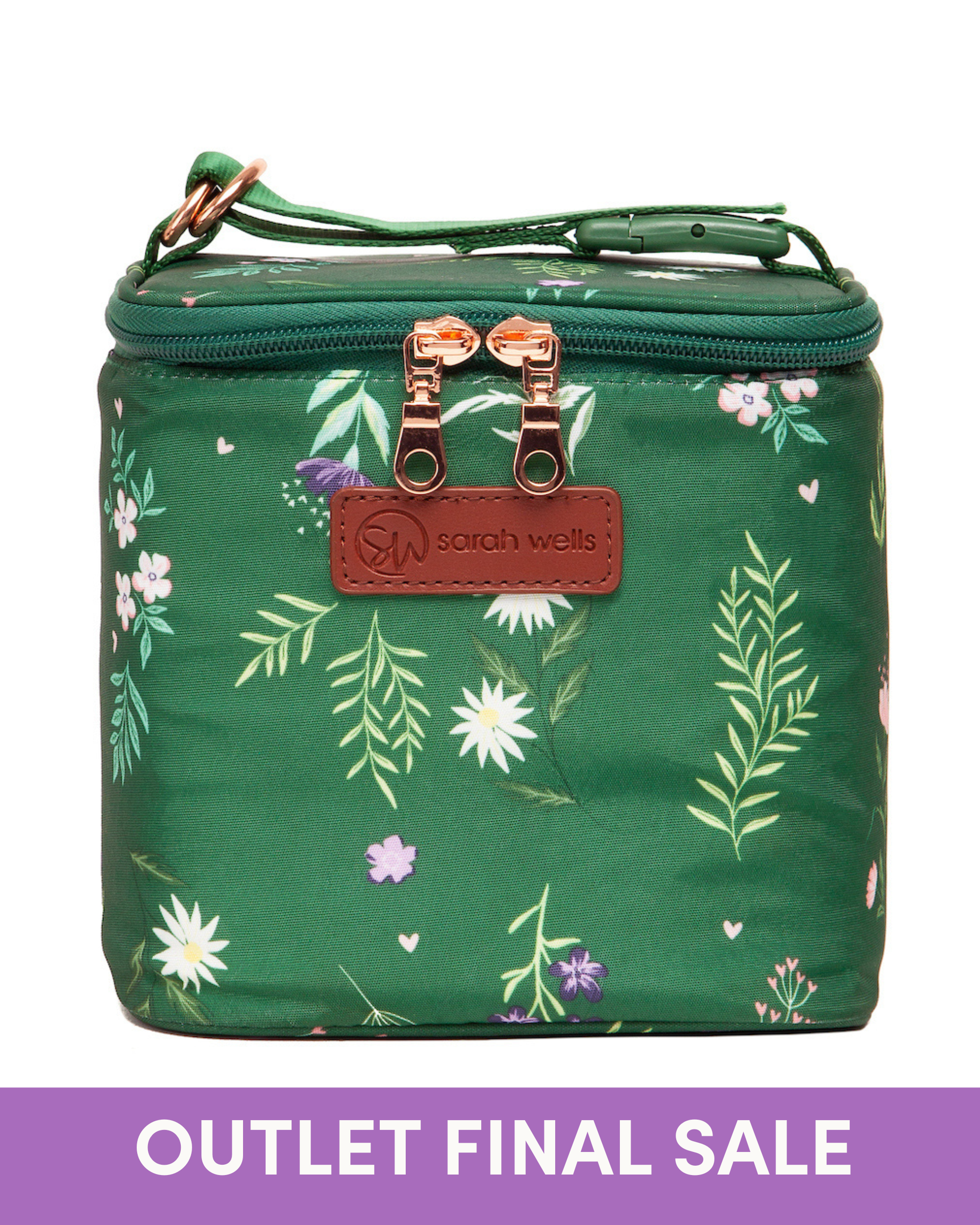 OUTLET Cold Gold Breastmilk Cooler Bag (Ice Pack Included) (Olive You)