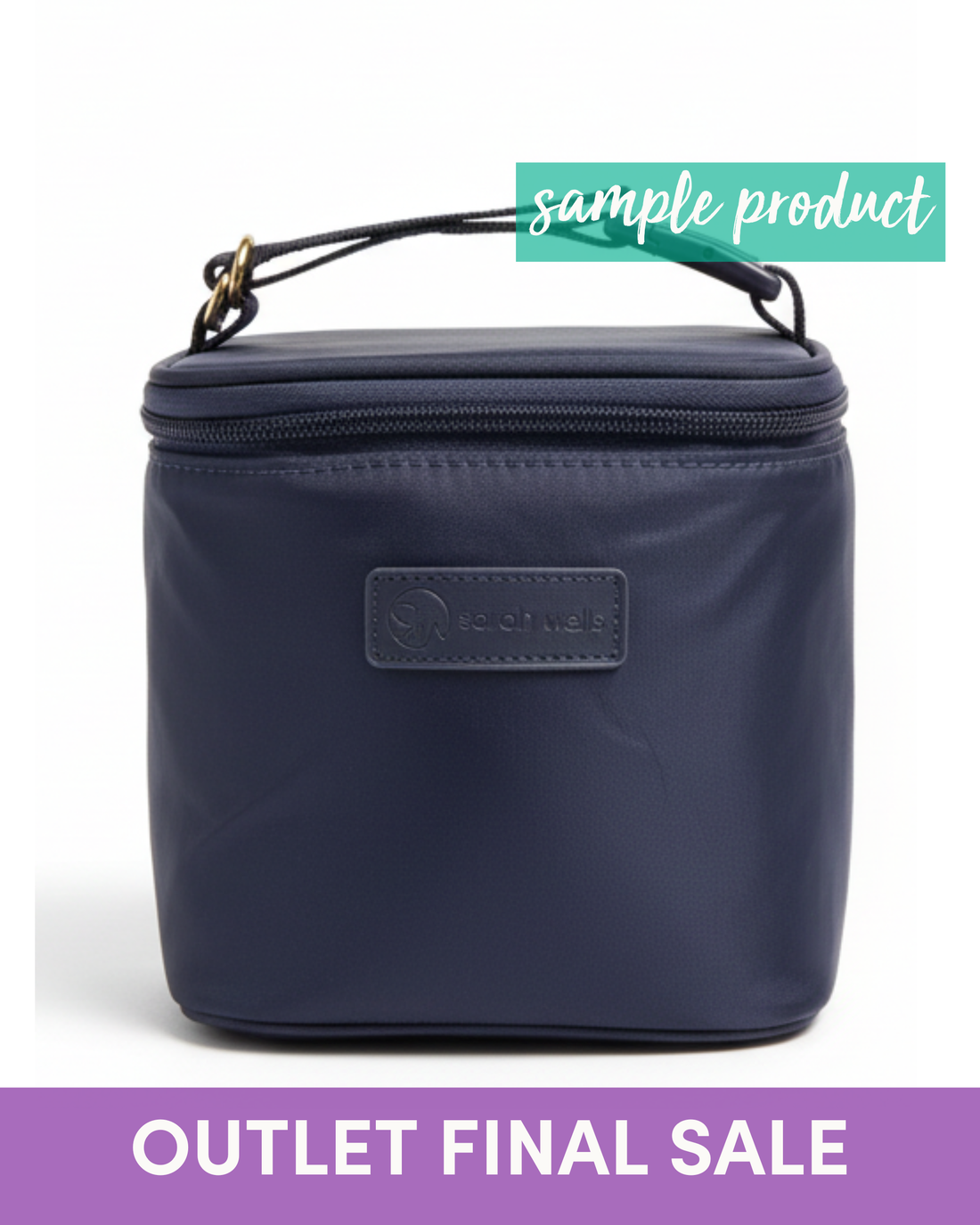 OUTLET Cold Gold Breastmilk Cooler Bag (Ice Pack Included) (Navy)
