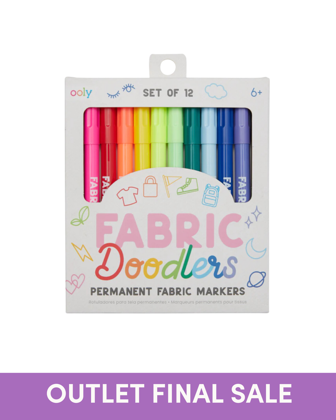 OUTLET Ooly Markers to Color On Your Bag