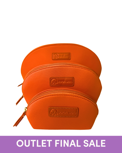 OUTLET PackSWell Breast Pump Accessory Organizer Bags (Orange)