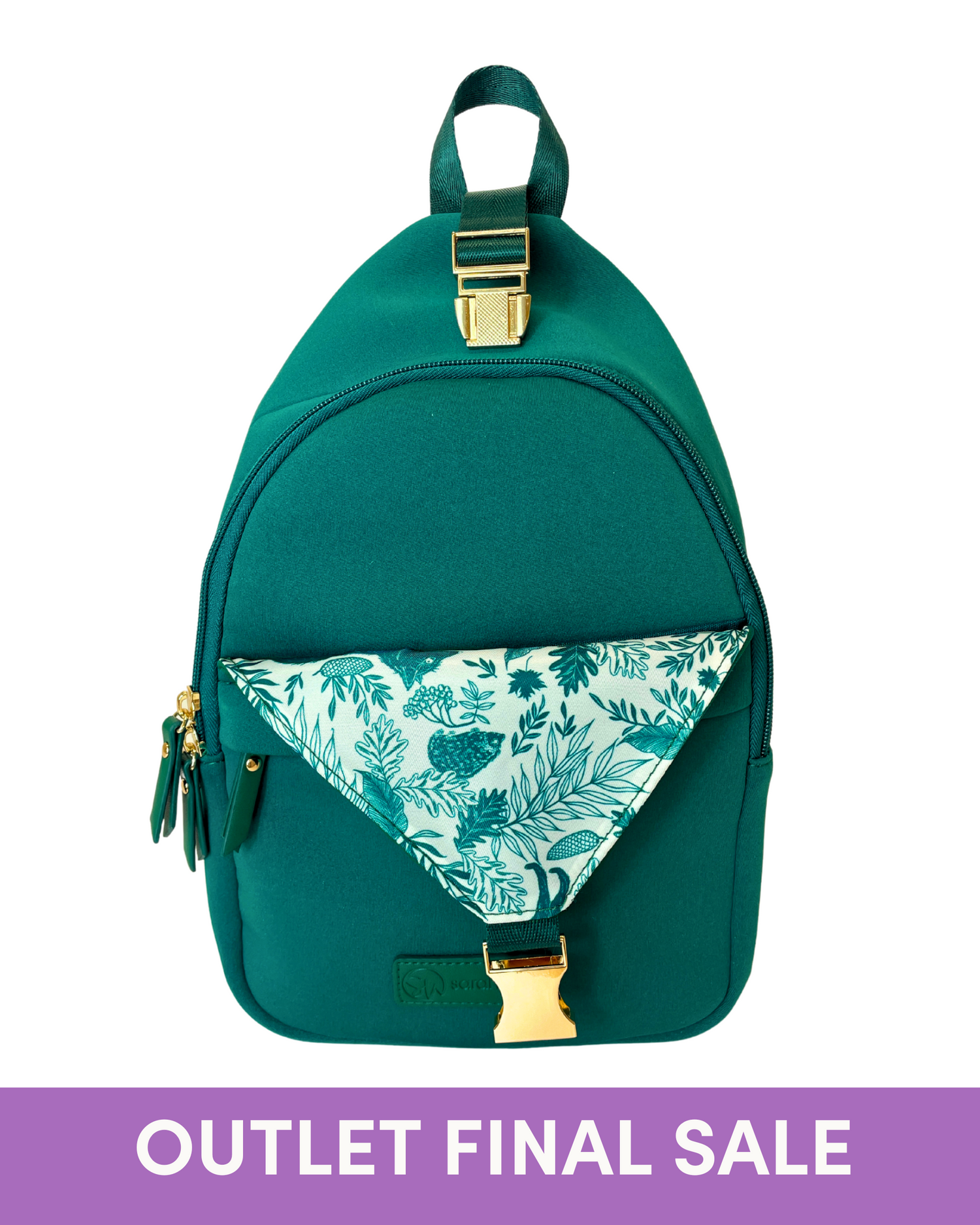 OUTLET Allie Sling Bag (Forest Green)