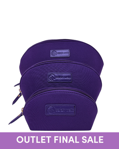 OUTLET PackSWell Breast Pump Accessory Organizer Bags (Purple)