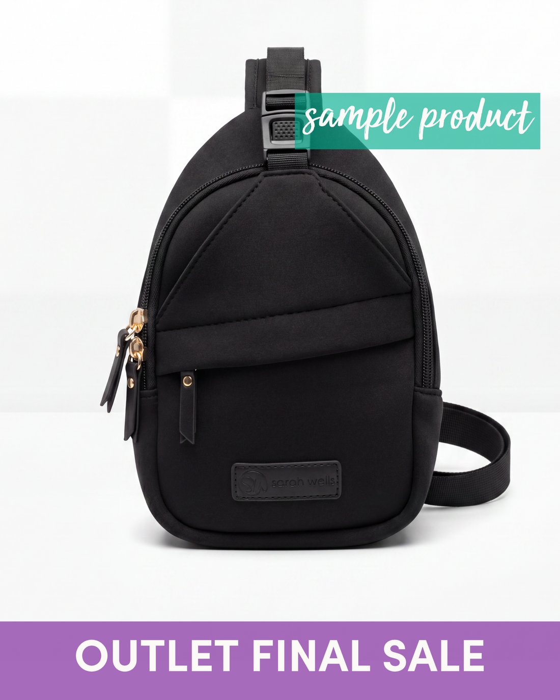 OUTLET Ultra Mini Allie Sling Bag (Black)