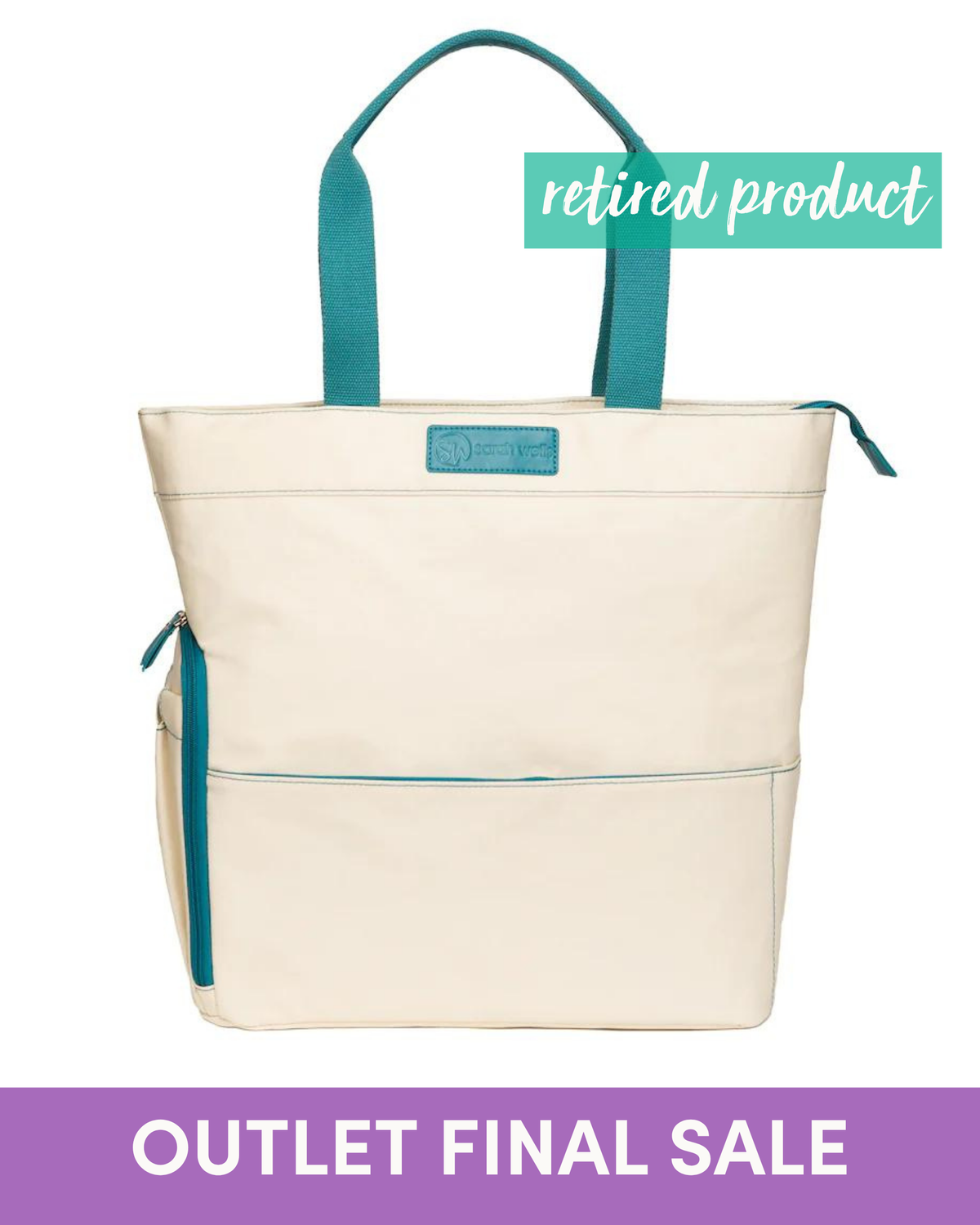OUTLET Austin Canvas Tote (Tidal Blue)