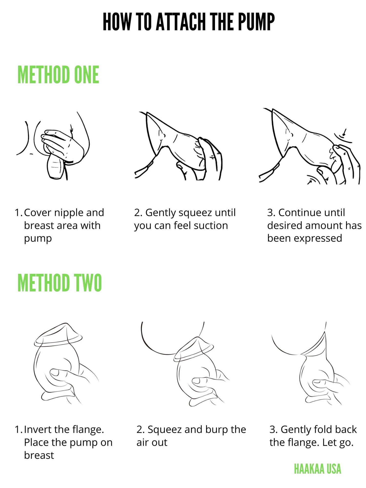 Haakaa Silicone Pump and Milk Collector Combo Hands Free
