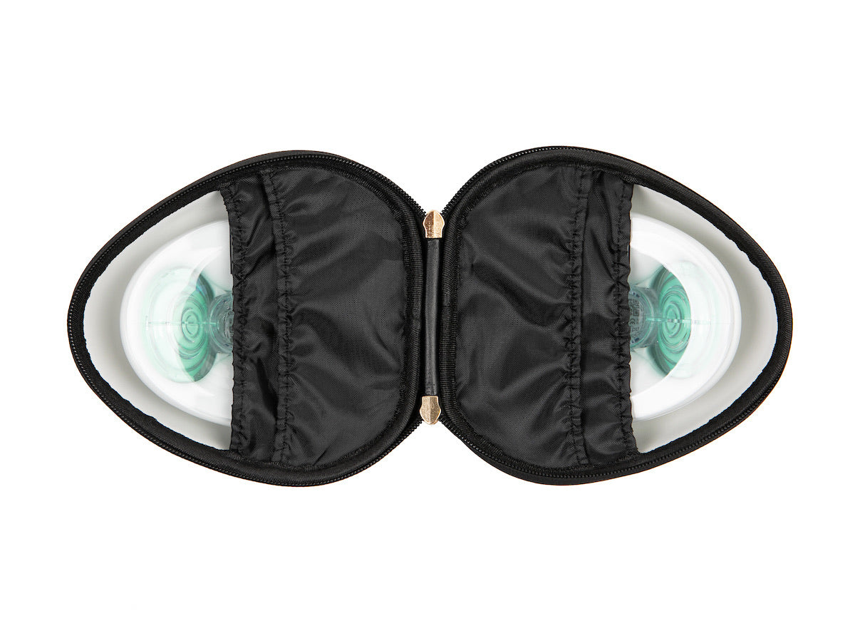 Sarah Wells Milkwear Wearable Pump Case – Hard Shell Organizer &amp; Strap – Fits Most Wearable Pumps