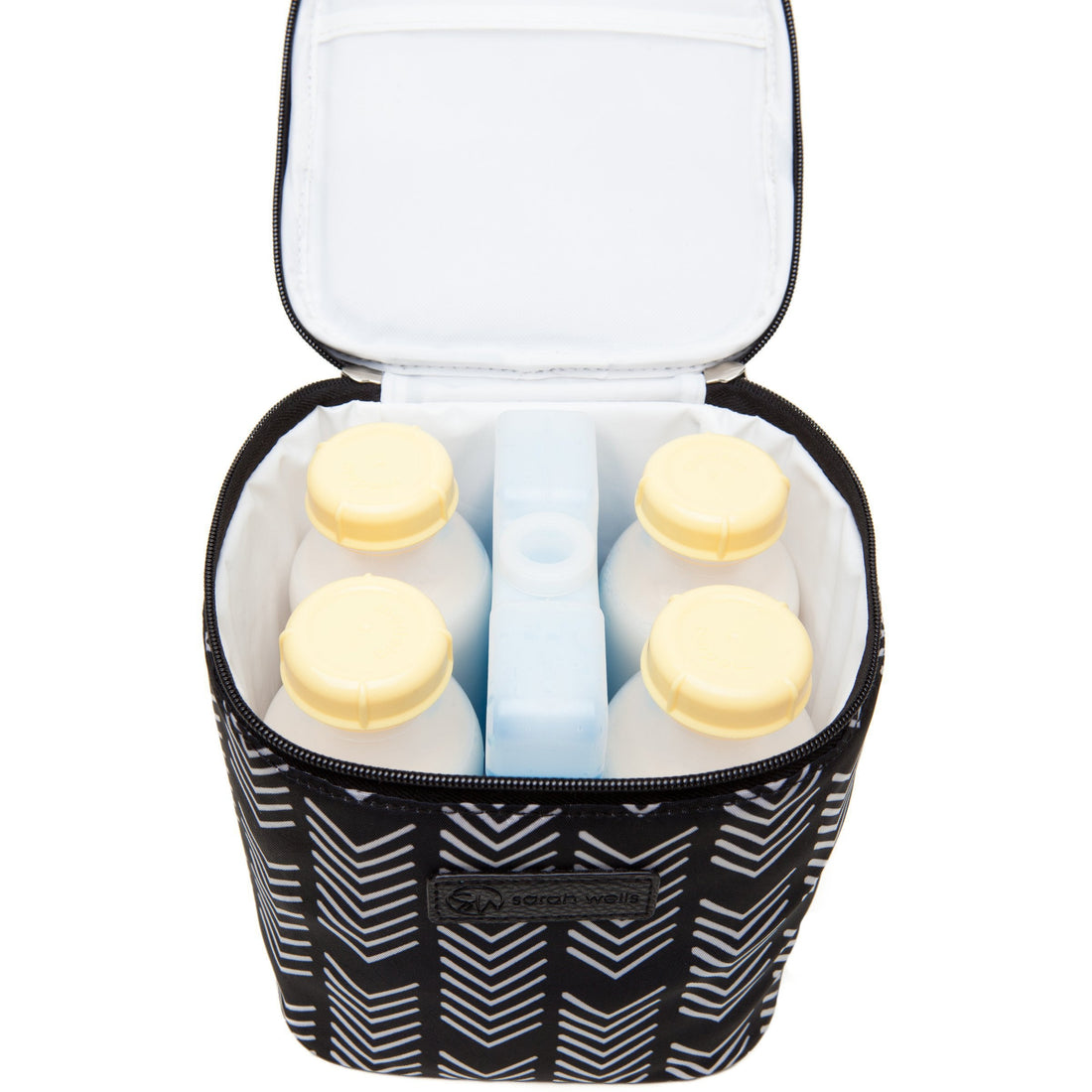 Cold Gold (Black &amp; White) / Breast Pump Bags &amp; Accessories from Sarah Wells