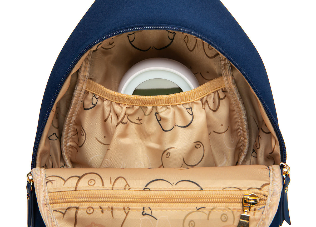 Sarah Wells Allie Sling Pump Bag – Neoprene Crossbody with Insulated Pocket – Fits Wearable &amp; Portable Pumps