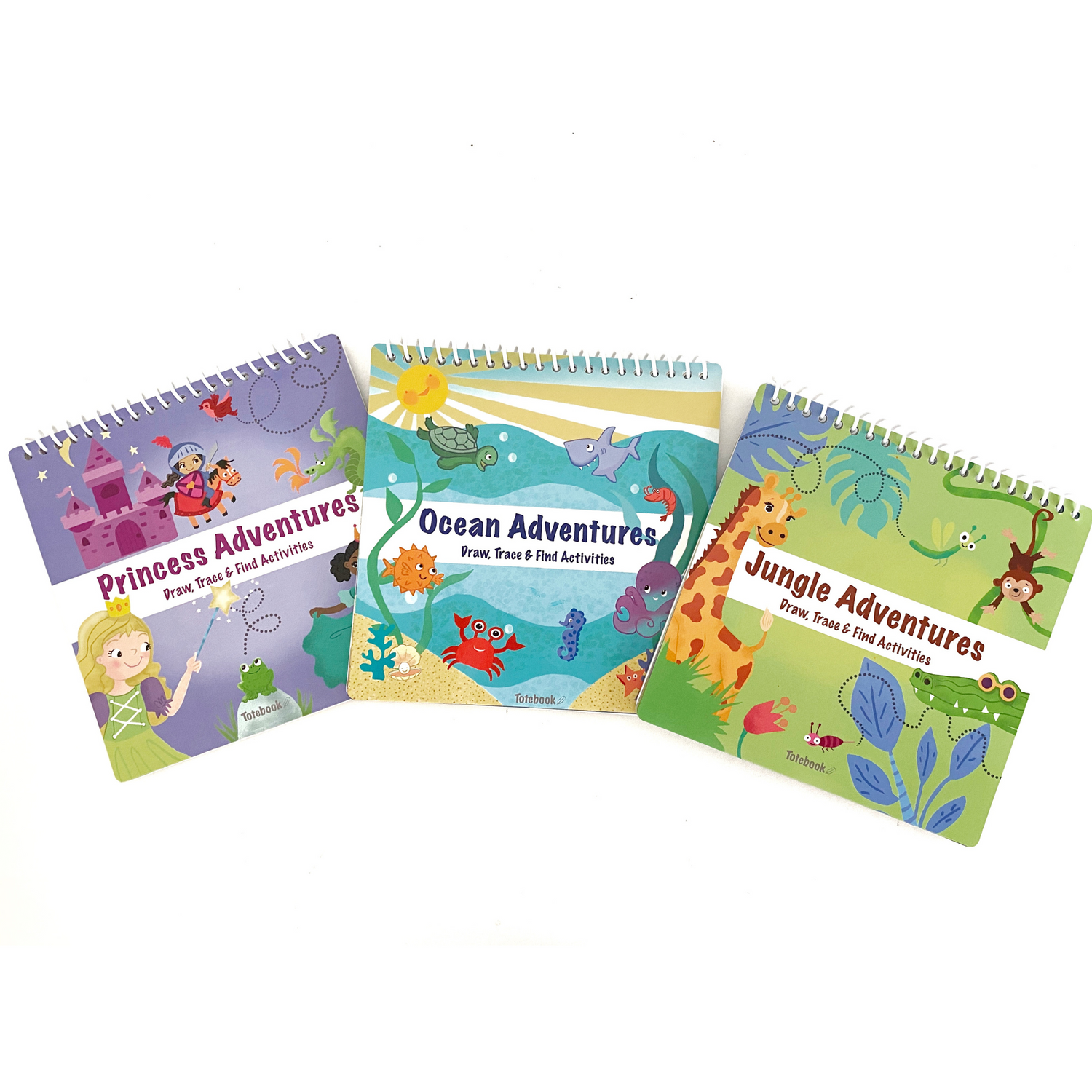 Small 7&quot; Dry Erase Activity Book (incl. 2 Washable Markers &amp; Reusable Stickers)