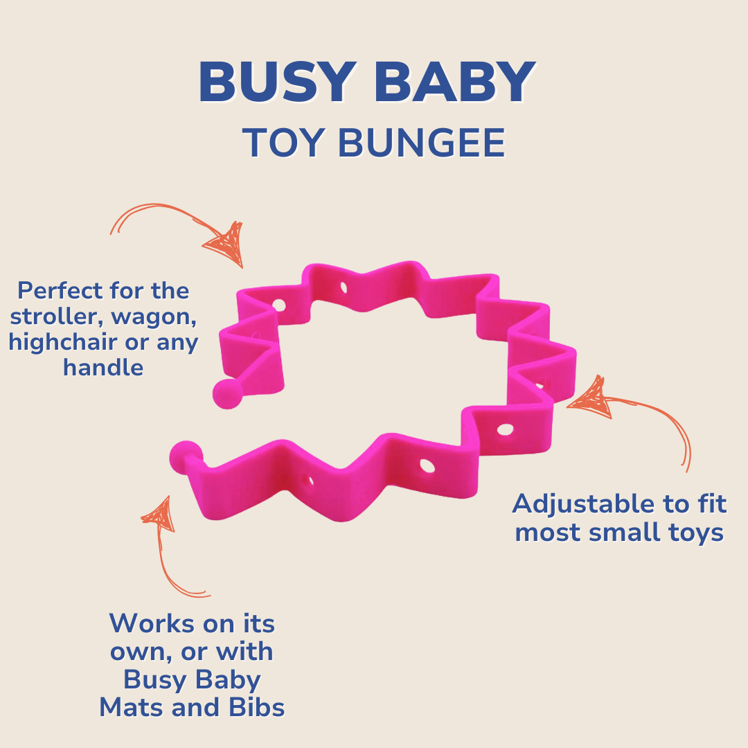 Toy Bungee Tether PINK