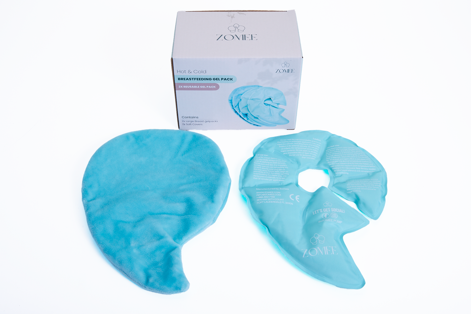 Hot &amp; Cold Reusable Gel Packs (2 Pack)