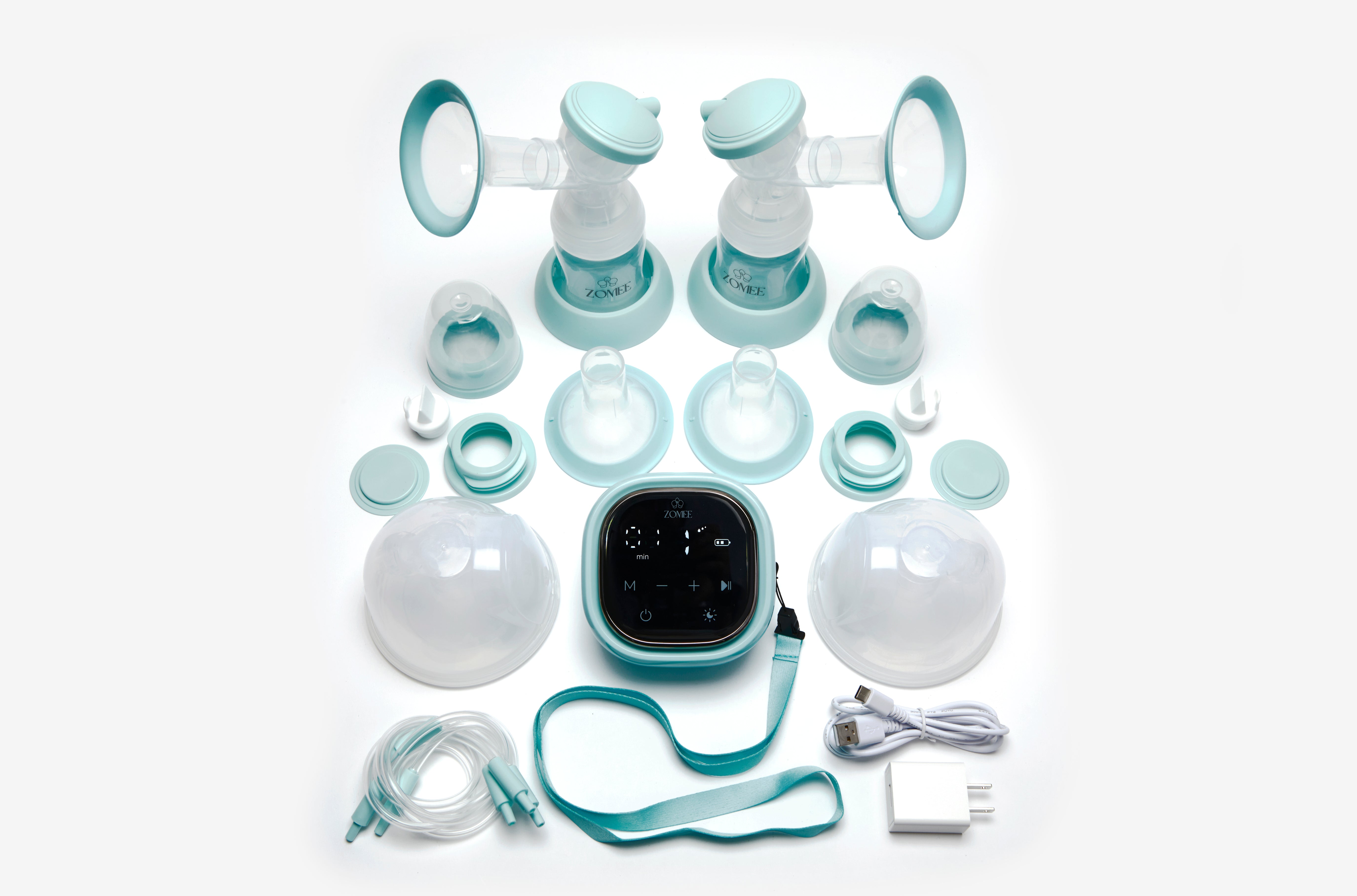 Z2 Pump and Silicone Hands Free Collection Cups Bundle Efficient