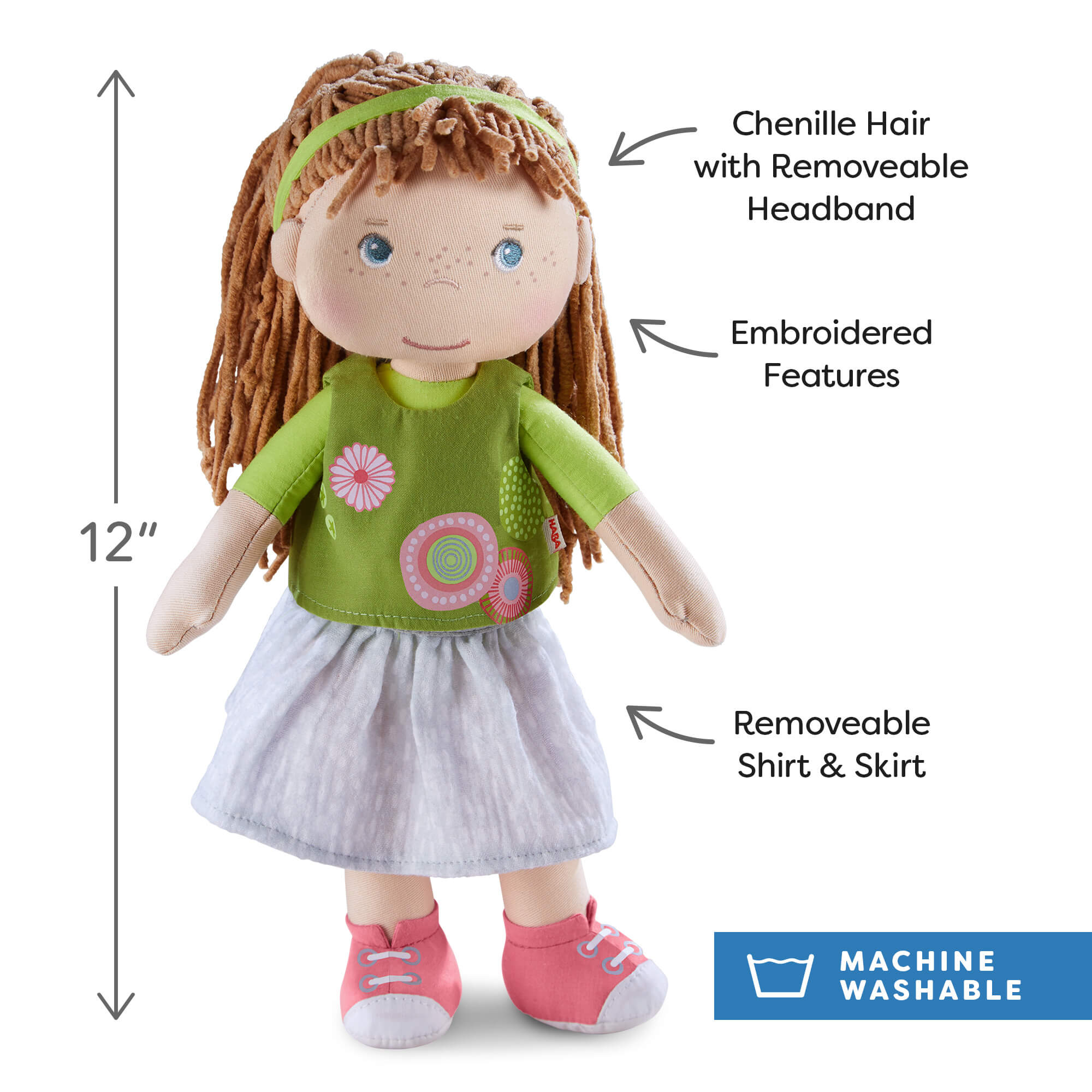Hedda 12" Soft Doll