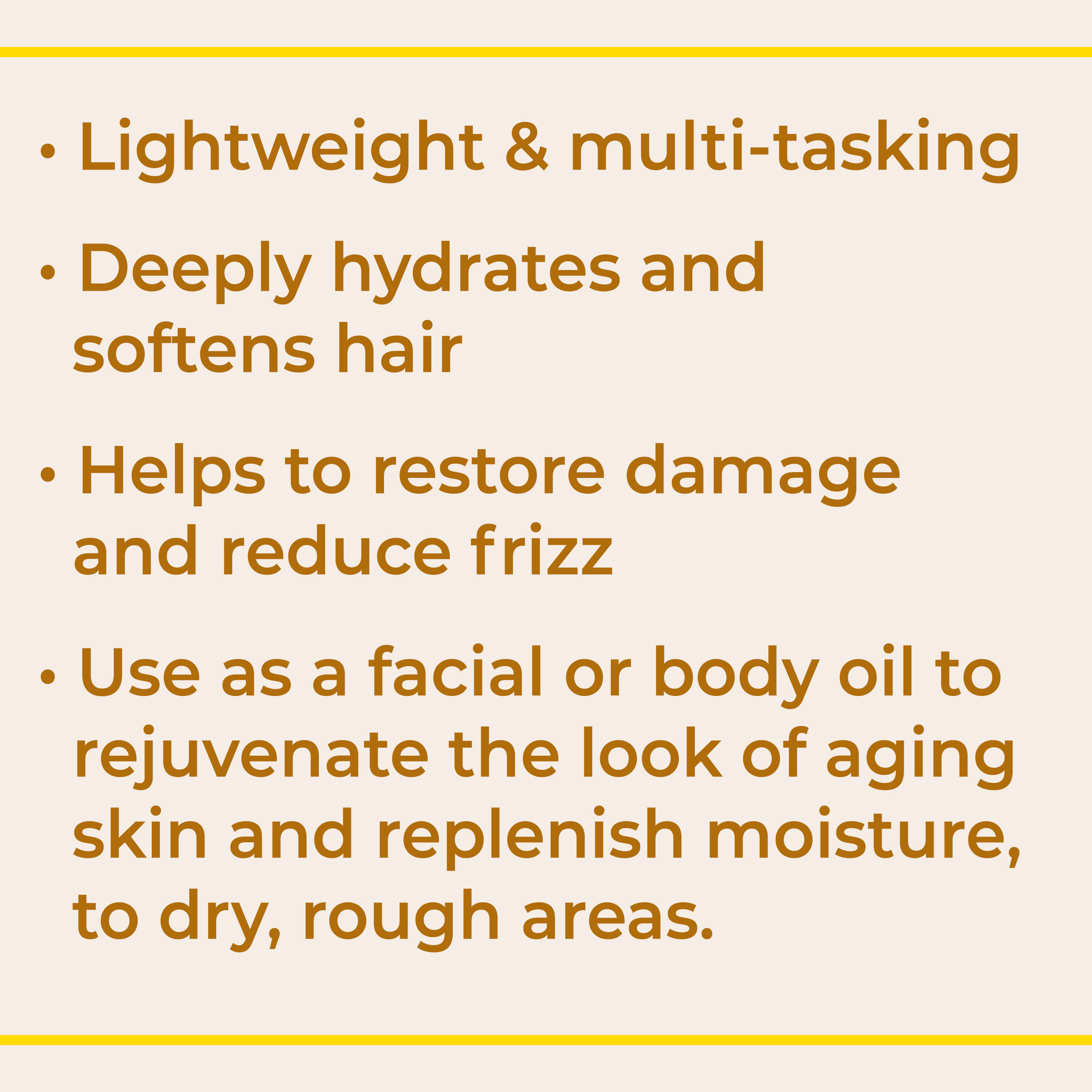 Hair Therapy Moisturize &amp; Protect Hair Oil (Organic Argan Oil)