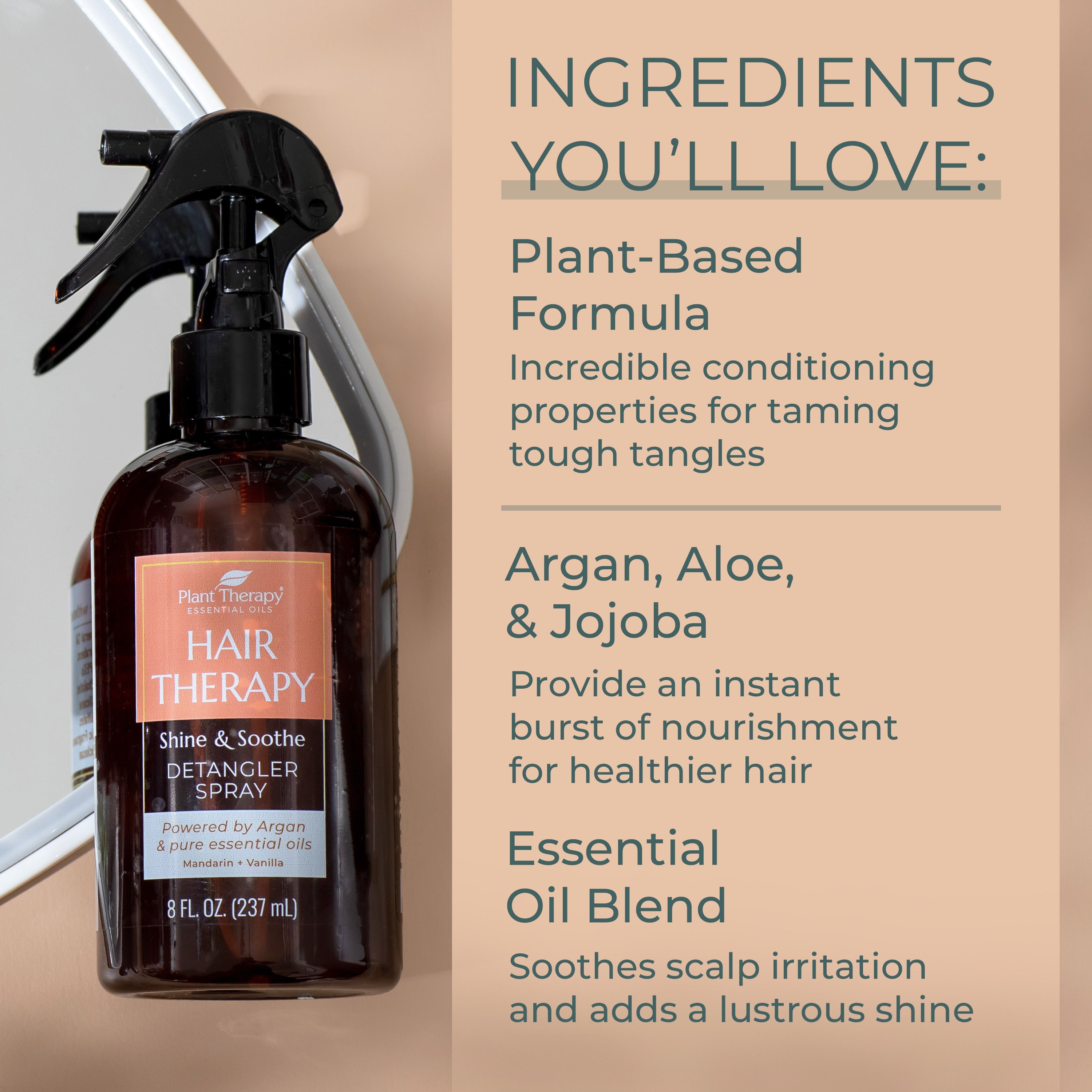 Hair Therapy Shine &amp; Soothe Detangler Spray