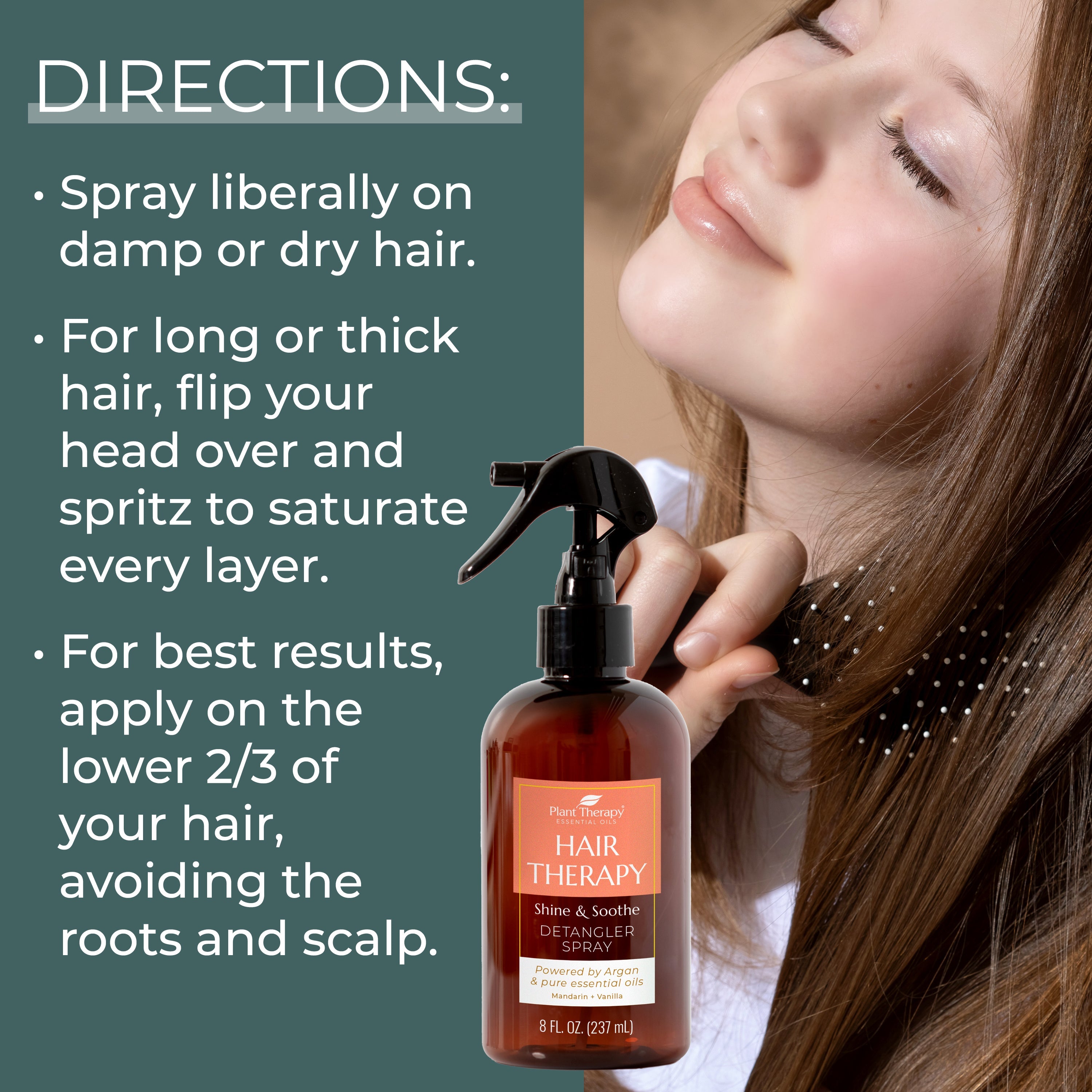 Hair Therapy Shine &amp; Soothe Detangler Spray