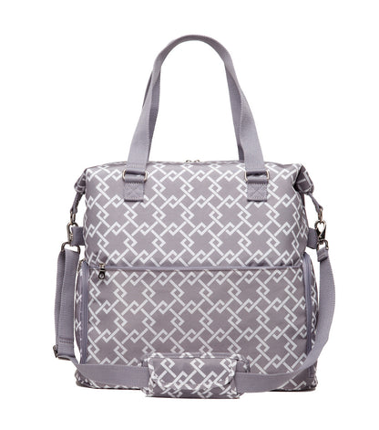 Sarah Wells Lizzy Breast Pump Tote – Lightweight, Easy-Clean Bag with Insulated Pocket, Laptop Sleeve &amp; Side Storage – Fits Pumps &amp; More