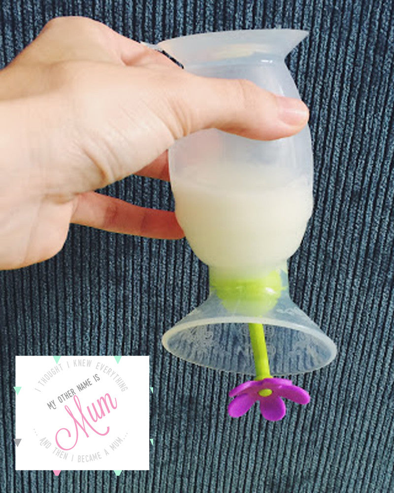 Haakaa Gen 2 Silicone Breast Pump with Suction Base 5 oz and Silicone Flower Stopper Set