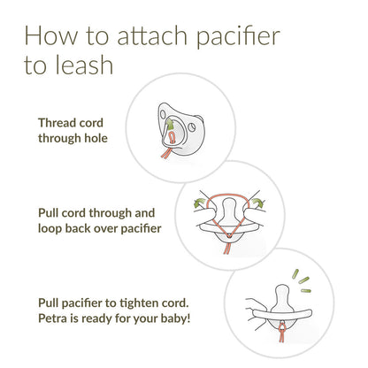 Petra Pacifier Leash