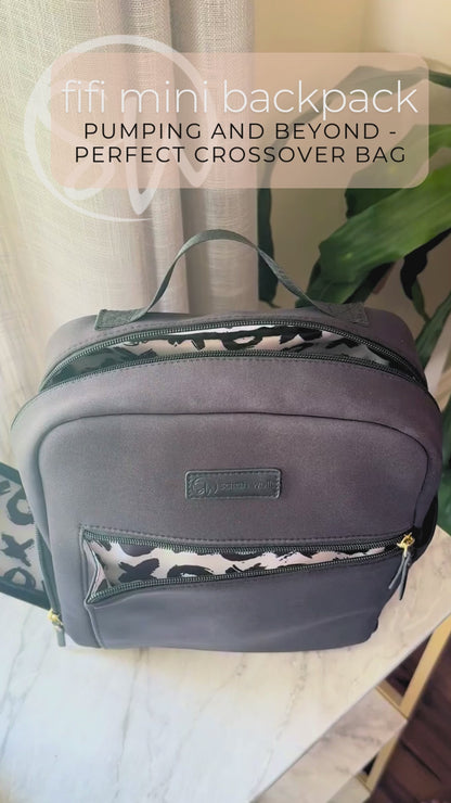 Fifi Mini Backpack (Black)