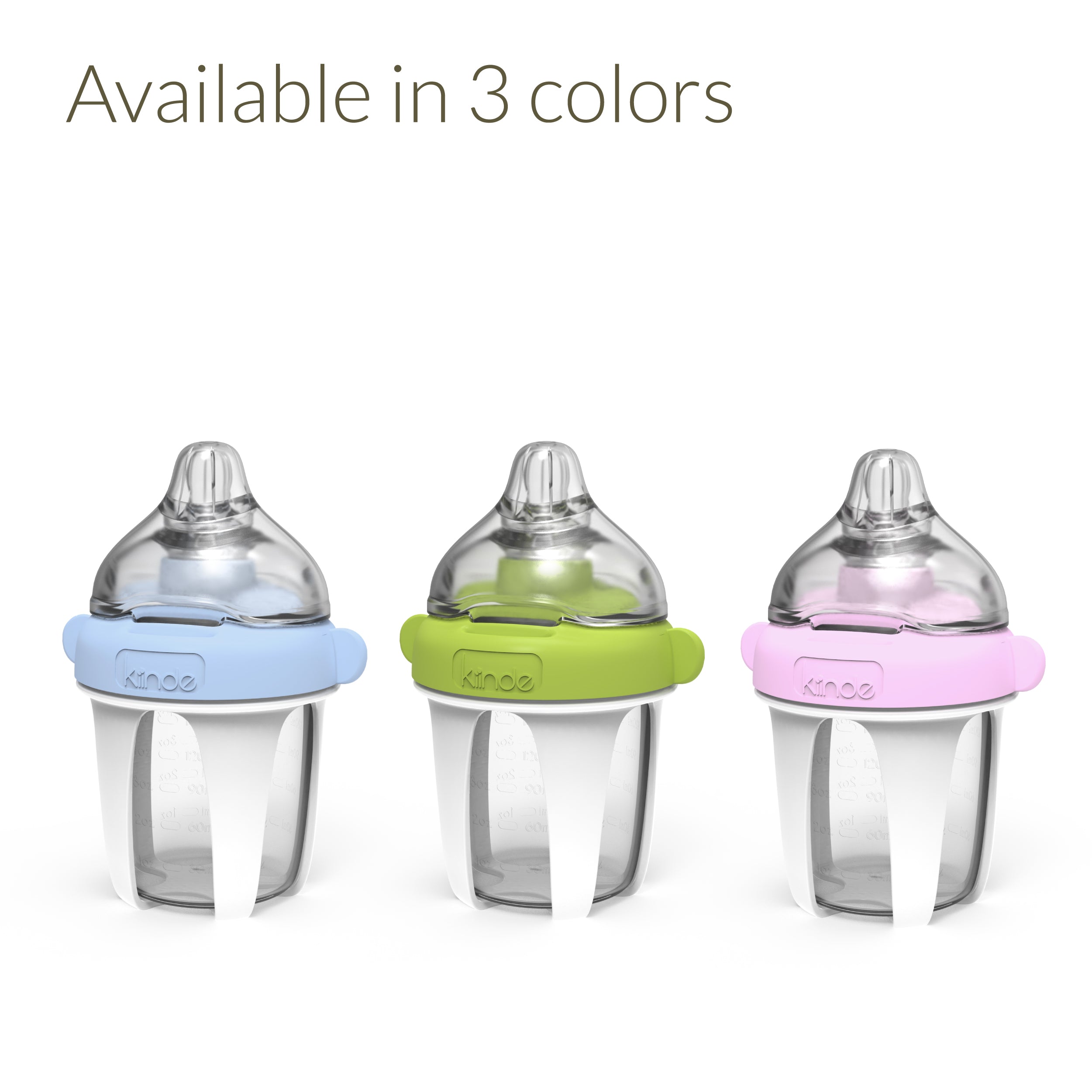 Active Latch Silicone Baby Bottle