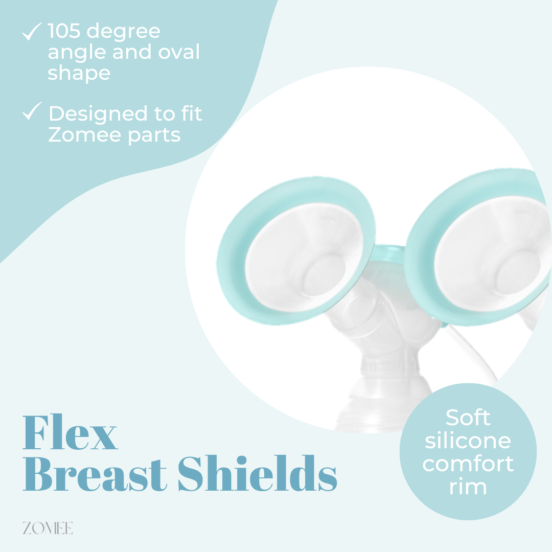 evenflo 17mm flange Flex Breast Shields Soft and Flexible Fit for Pumping Comfort – Sarah Wells Bags