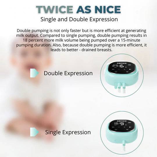 Z2 Pump &amp;  Silicone Hands Free Collection Cups Bundle